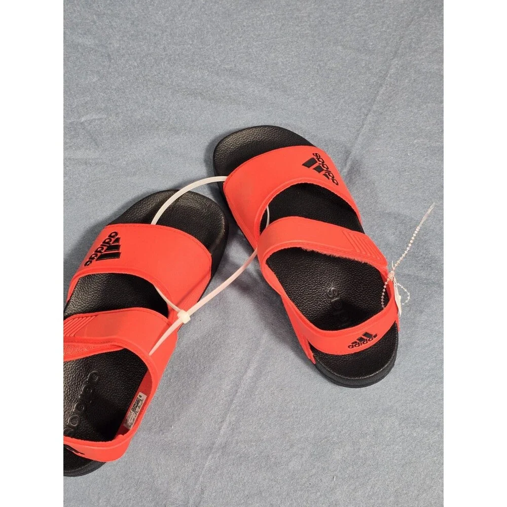adidas Adilette Sandal K (Kids' / Youth sizing Red New Sz 3